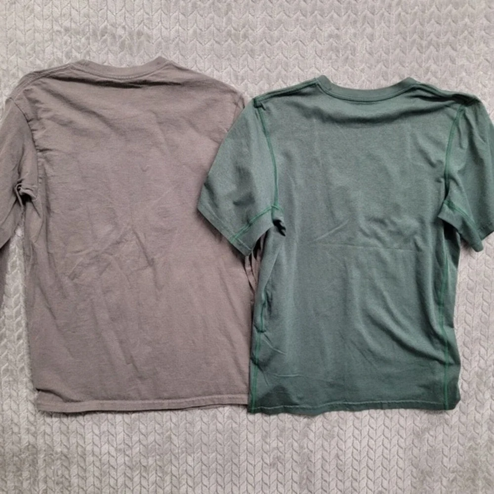 2 NCAA Miami Hurricanes Green T Shirt Size Small Nike The U Football‎ Dri-Fit